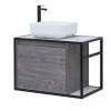 Тумба под раковину Aquanet Nova Lite Loft 75 L 261654 дуб рошелье