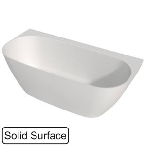 Ванна из искусственного камня WHITECROSS Make 170x80 0219.170080.200BP без перелива, белая матовая