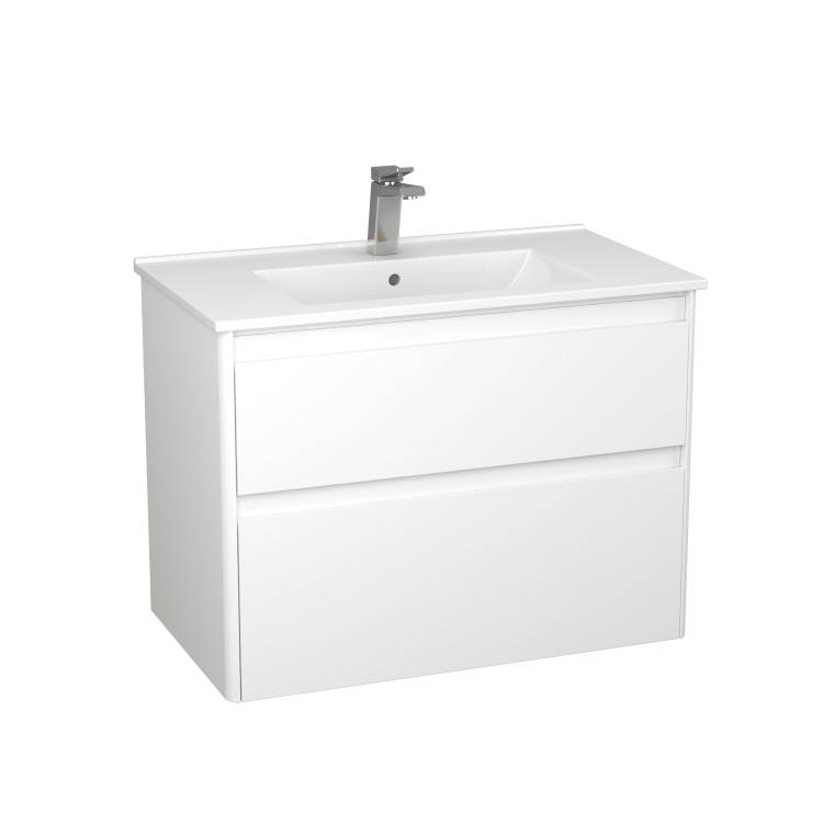 Тумба с раковиной Veneciana Aventino 80 58061 белый глянец