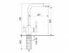 Смеситель для кухни Ulgran Quartz UQ-016-08 космос фото 3