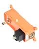 Смеситель для раковины Orange Lutz M04-722B,черный фото 4