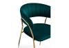 Стул Woodville Kamelia 1 15472 green/gold фото 7