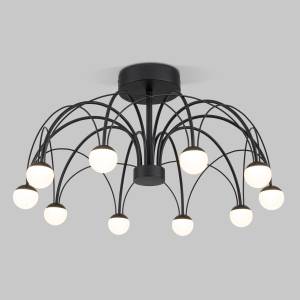 Потолочный светодиодный светильник Eurosvet Ragno 90035/10 LED черный