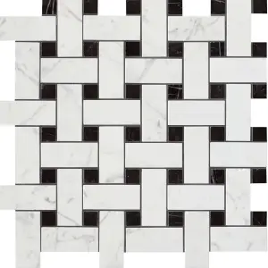 Керамогранит Atlas Concorde Marvel Stone AS2O Basketweave Cold Lapp. 30x30