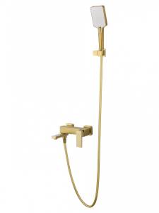 Смеситель для ванны Wonzon & Woghand WW-88037068-BG с душем, брашированное золото