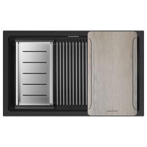 Мойка кухонная Paulmark Lumi-Multi Sink 74 Uni LU-MULTI 74-AN антрацит