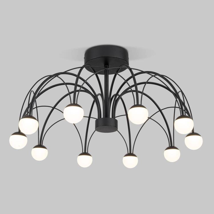 Потолочный светодиодный светильник Eurosvet Ragno 90035/10 LED черный