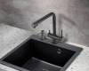 Смеситель для кухни Milacio Ultra MCU.558.TB total black фото 3