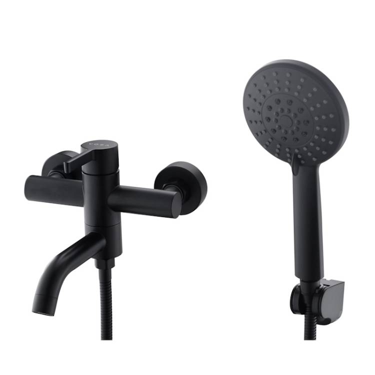 Смеситель для ванны Voda Vessel VSL54B черный