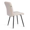 Стул Tetchair Medeo 24648 молочный, черный фото 3