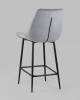 Стул полубарный Stool Group Флекс AV 405-N25-08(PP) велюр серый фото 5