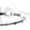 Люстра Crystal Lux BOSQUE SP12 BLACK/TRANSPARENT фото 6