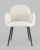 Стул Stool Group Wave Stripes VC006 FL 0917-0006/Fl-100 seat DUAL белый, букле фото 5