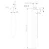 Гигиенический душ Abber Weiss Insel AF8025B, черный матовый фото 4