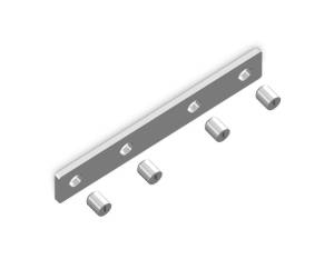 Соединитель прямой для корпуса в натяжной потолок Ambrella light Track System GL1071