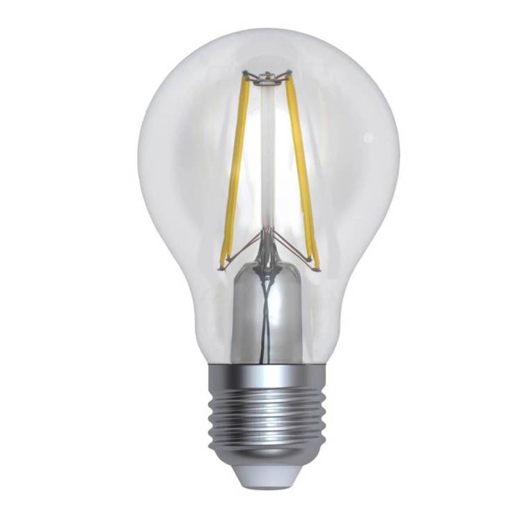 Лампа светодиодная диммируемая Uniel LED-A60-10W/4000K/E27/CL/DIM GLA01TR