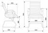 Кресло Бюрократ CH-883-LOW-V 1048434 слоновая кость фото 6