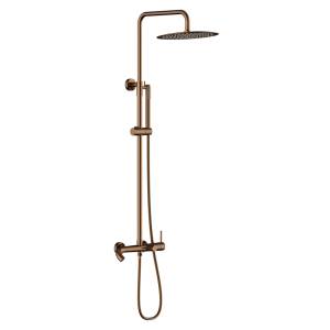 Душевая стойка Knotlor Elixir SS-33/RB бронза Душевая стойка Knotlor Elixir SS-33/RB бронза