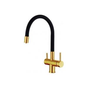 Смеситель для кухни EMAR PVD EC - 3015 Golden