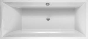 Квариловая ванна Villeroy&Boch Squaro UBQ170SQR2V-01 170x75, альпийский белый