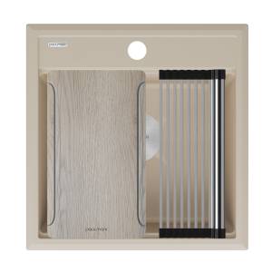 Мойка кухонная Paulmark Stepia-Multi Sink 50 PM185051-LA латте, 51x50