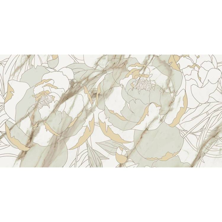 Декор Тянь-Шань Тривия TP3668H2 2 Белый 30x60