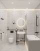 Декор Primavera Omnia DG03-09 White Decor 09 30x90 фото 3