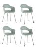 Набор из 4 стульев Stool Group Lady SL-7018K greyish green 90455 X4 серо-зеленый