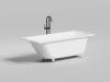 Ванна из искусственного камня Salini Orlanda Kit S-Sense 160x70, глянцевая фото 2
