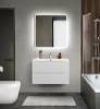 Тумба с раковиной BelBagno MARINO-CER-MINI 80 подвесная, Bianco Lucido фото 5