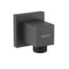 Шланговое подключение Aquatek AQ2458MB черный матовый