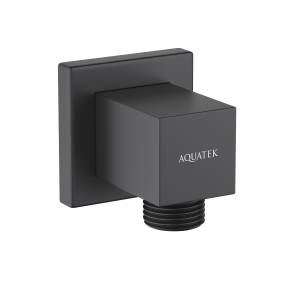 Шланговое подключение Aquatek AQ2458MB черный матовый