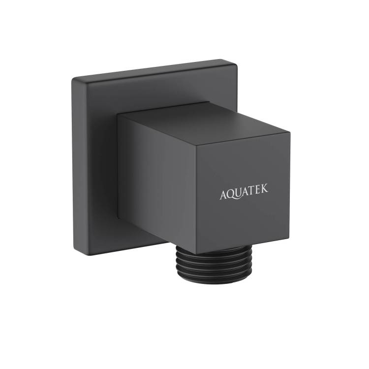 Шланговое подключение Aquatek AQ2458MB черный матовый