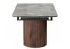 Керамический стол Woodville Lagos 15860 серый / орех фото 3