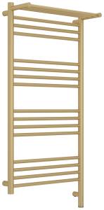 Полотенцесушитель электрический Сунержа Богема 3.1 022-6007-1050 с 1 полкой, Матовая шампань, 100x50