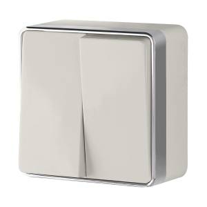 Выключатель двухклавишный Werkel Gallant W5020003