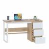 Стол письменный Сокол СПМ-212 00-00016830 Дуб сонома/белый фото 3