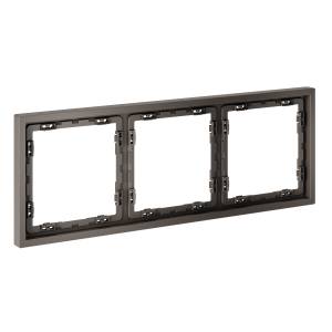 Рамка 3-постовая Voltum S70 VLS100314 капучино