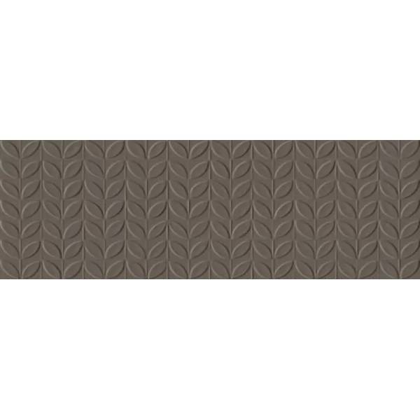 Керамическая плитка Ragno Vida RA6Q Struttura Foglia 3D Fango Rett 30x90