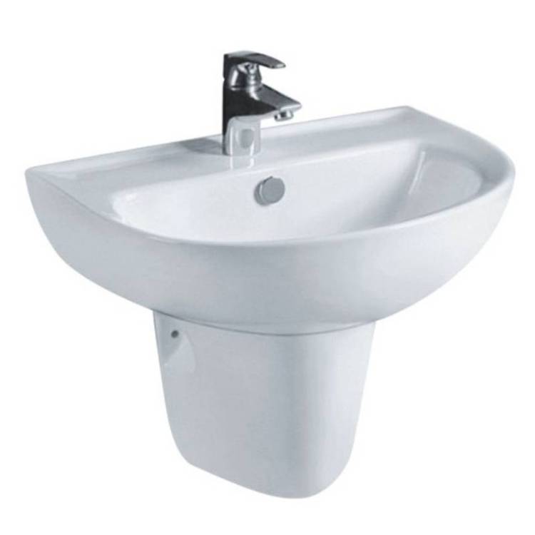 Раковина с пьедесталом Olive'S Odeo R_OD33246+P_OD33246 55 см