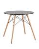 Стол Stool Group Eames DSW T001-80 black черный 80x80x74