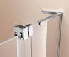 Душевая перегородка Vincea Walk-In (Волк-Ин) VSW-4WSL120CL-R профиль хром, стекло прозрачное, 120x200 фото 3