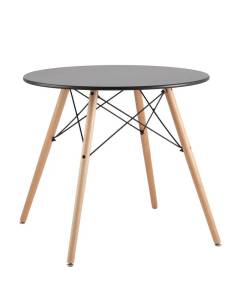 Стол Stool Group Eames DSW T001-80 black черный 80x80x74