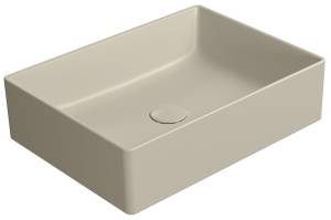 Раковина GSI Kube X 942908 бежевый матовый, 50x37