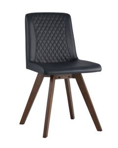 Стул Stool Group Marta PU LW1902-G PU DARK BLUE GRID синий