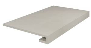 Ступень Kerama Marazzi Онда SG648220R/GCF серый светлый натуральный обрезной 33х60