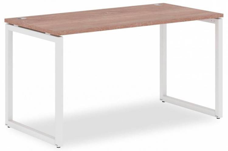 Стол офисный Skyland XTEN-Q 00-07081655, XQST 147 Дуб Сонома/Белый
