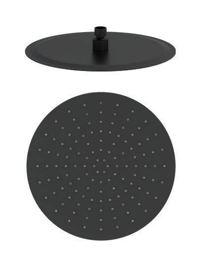 Верхний душ Wonzon & Woghand WW-88DP04-MB черный