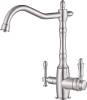 Смеситель для кухни ZorG Steel Hammer SH 812 Satin