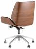 Кресло компьютерное Stool Group TopChairs Crown SN A312-A 8383-29 walnut back черный фото 5